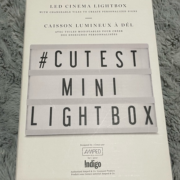 Indigo LED Cinema Lightbox - Picture 1 of 6